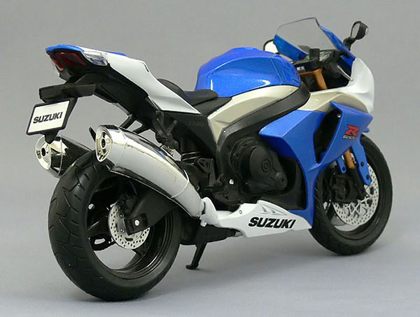 2008 Suzuki GSX-R1000 Blue Bike Motorcycle 1/12 by New Ray