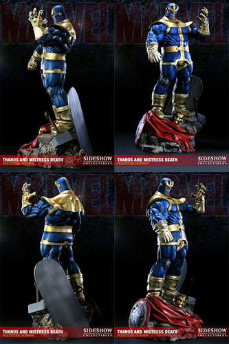 マーベル ジオラマスタチュー サノス＆ミストレス・デス 完成品 単品