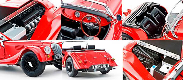 1/18 京商 モーガン 4/4 SPORTS 2008 RED未展示品 1/18 京商モーガン 4/4 スポーツ 2008 レッド 【公式通販】
