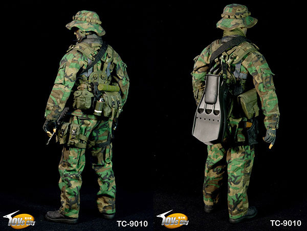 1/6 シールズ　山岳装備 ホットトイズ・ミリタリー】1／6スケールフィギュア Navy Seal