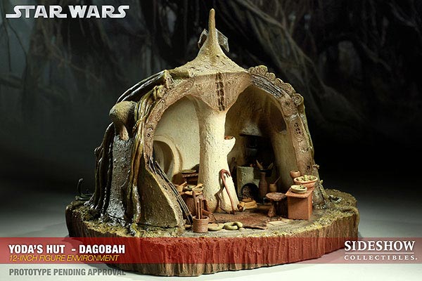 サイドショウ　ヨーダのダゴバ住居 スター・ウォーズ』1/6スケールフィギュア【エンヴァイロメンツ