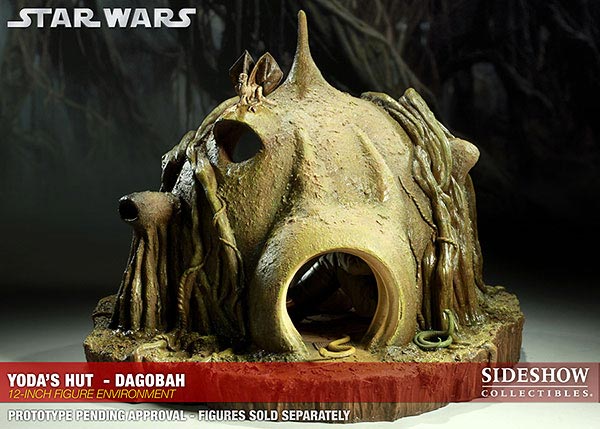 スター・ウォーズ 1/6スケールフィギュア ヨーダのダゴバ住居