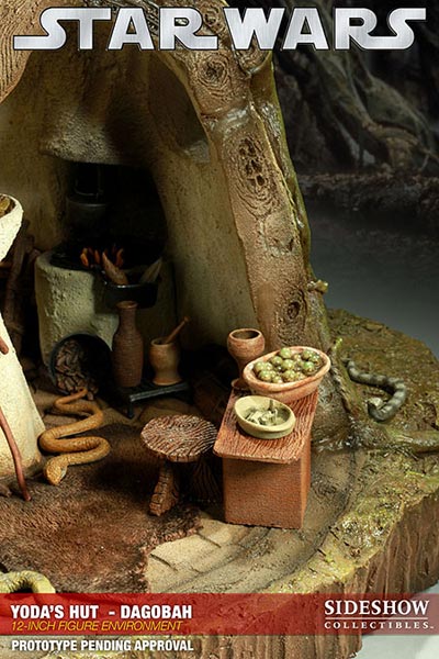 スター・ウォーズ 1/6スケールフィギュア ヨーダのダゴバ住居