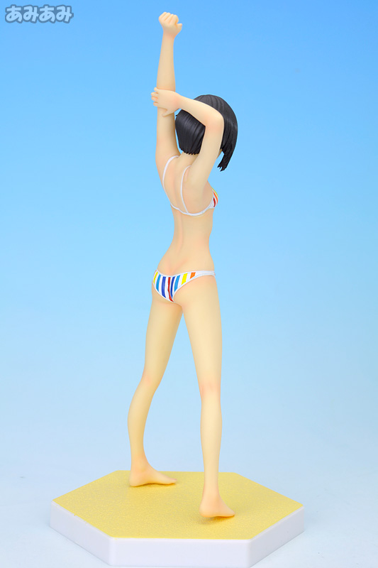 美品 フィギュア BEACH QUEENS 小早川凛子 BEACH QUEENS ラブプラス 小早川凛子 1/10 完成品フィギュア