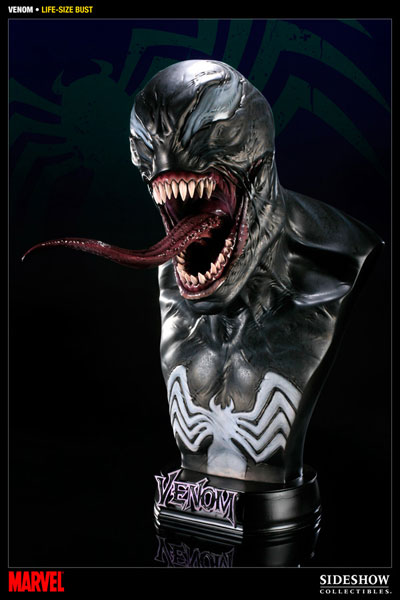 玩具模型】SIDESHOW LIFE-SIZE BUST VENOM サイドショウヴェノムバスト