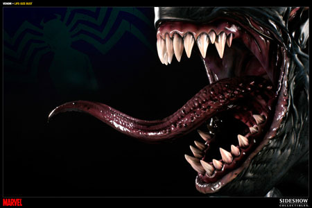 玩具模型】SIDESHOW LIFE-SIZE BUST VENOM サイドショウヴェノムバスト