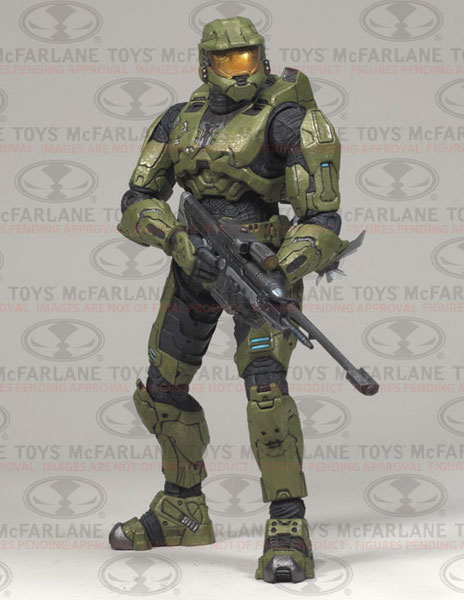 HALO(ヘイロー) 10周年記念アクションフィギュア 3体入りパック 2種
