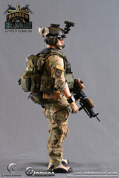 武器クレイジー・ダミー アメリカ陸軍 レンジャー連隊 機関銃手 