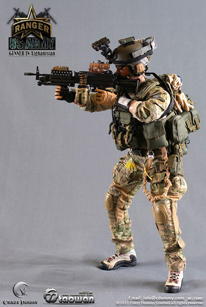クレイジー・ダミー アメリカ陸軍 レンジャー連隊 機関銃手 