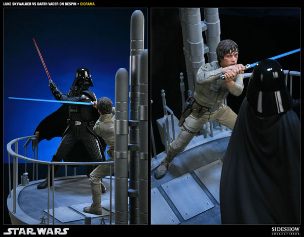 スター・ウォーズ バーサスジオラマスタチュー ルークVSダース