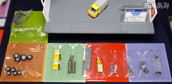 トミカラマ ヴィンテージ 02a ガソリンスタンド(シェル)[トミーテック