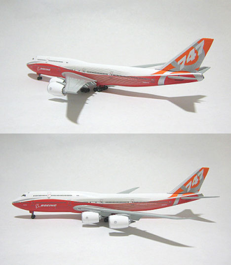 通販激安1/400 747-8i ボーイングハウスカラー 新塗装 民間航空機