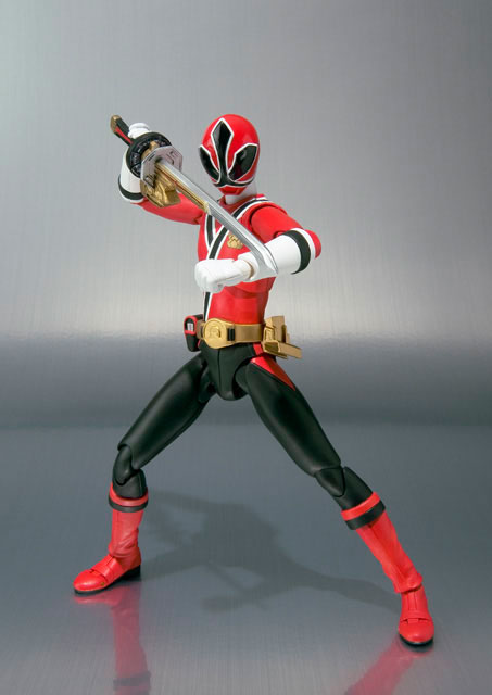 S.H.フィギュアーツ シンケンレッド 侍戦隊シンケンジャー レビュー】 バンダイ S.H.Figuarts シンケンレッド 志葉 薫 [侍