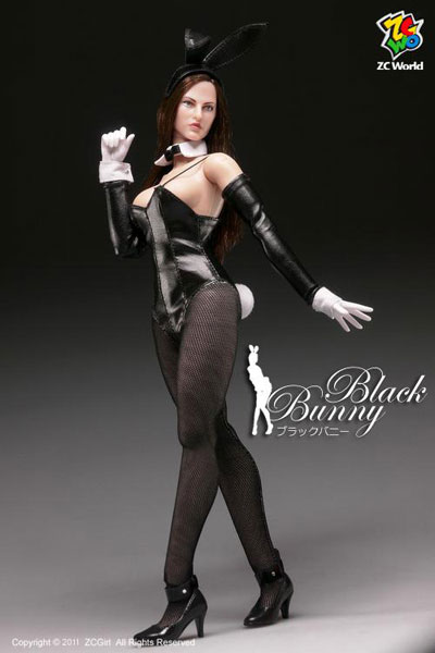 ZCワールド:ZC SEXYシリーズ Black Bunny(ブラックバニー) 完成品ドール 単品 FIG-DOL-3138_03.jpg