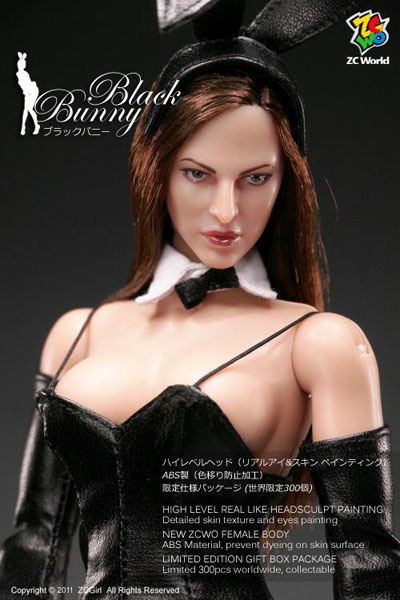 ZCワールド:ZC SEXYシリーズ Black Bunny(ブラックバニー) 完成品ドール 単品 FIG-DOL-3138_10.jpg