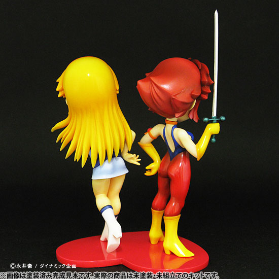 メタルボーイヒーローズ キューティーハニー＆如月ハニー 未塗装