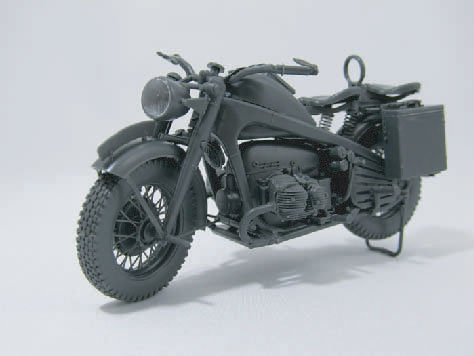 1/24 ドイツ軍用オートバイ ツュンダップKS750サイドカー プラモデル-amiami.jp-あみあみオンライン本店-