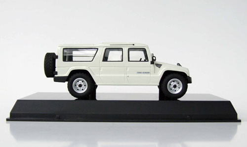 ハイストーリー 1/43 トヨタ メガクルーザー 1996 ホワイト HS047WH
