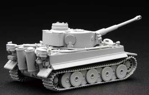 1/72 ミリタリーシリーズ No.7 ドイツ タイガー戦車I型 プラモデル