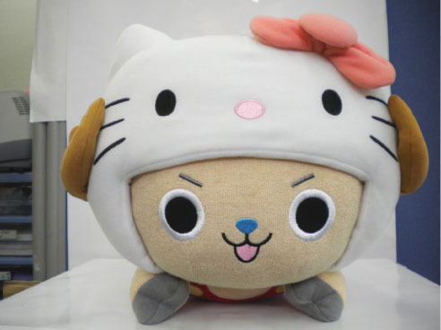 ワンピース×ハローキティ チョッパークッション[バンダイ]《在庫切れ》