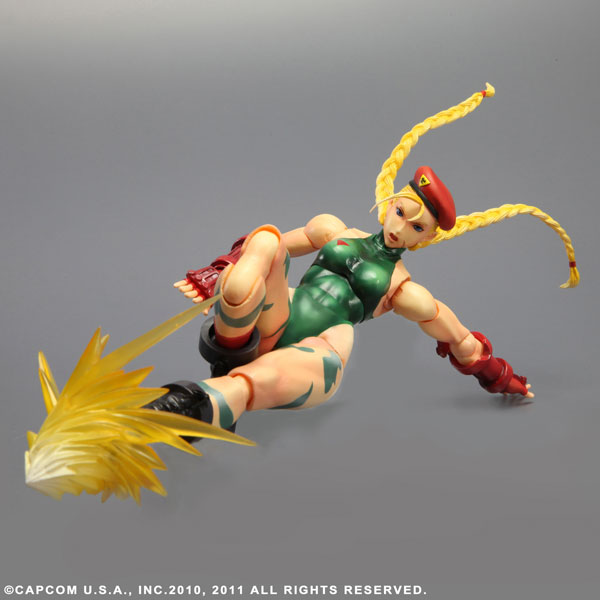 スーパーストリートファイター4 プレイアーツ改 キャミィ SUPER STREET FIGHTER IV プレイアーツ改 Vol.2 キャミィ (完成