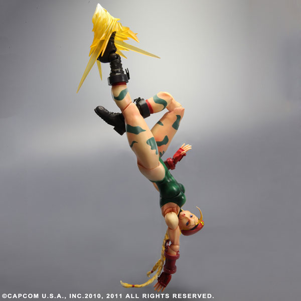 プレイアーツ改　ストリートファイター　キャミィ　開封品　台座なし スーパーストリートファイター4 プレイアーツ改 Vol.2 キャミィ
