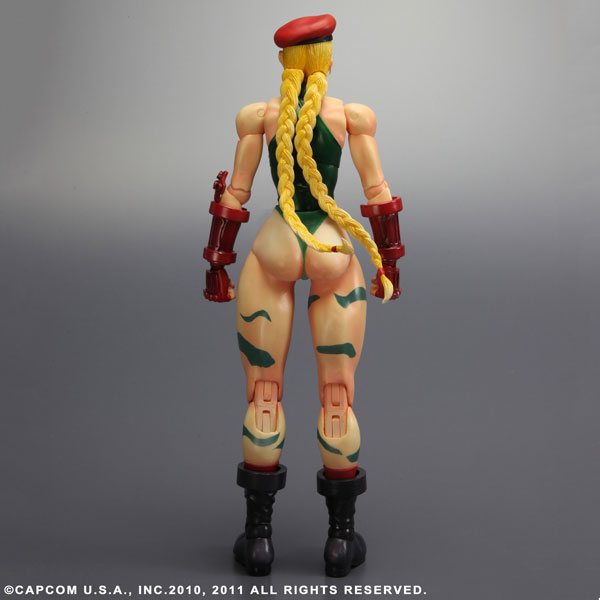 プレイアーツ改　ストリートファイターII　キャミィ　中古品 スーパーストリートファイター4 プレイアーツ改 Vol.2 キャミィ