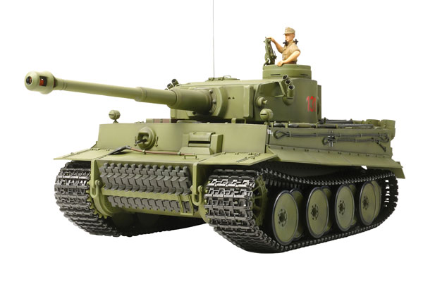 1/16RCタンク ドイツ重戦車 タイガーI フルオペレーションセット （4ch