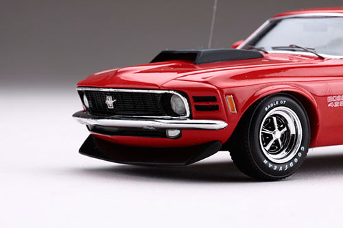 ポストホビー特注モデルカー 1/43 フォード マスタング BOSS 429 1970年(レッド)[ホビージャパン]《在庫切れ》