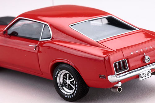 ポストホビー特注モデルカー 1/43 フォード マスタング BOSS 429 1970年(レッド)[ホビージャパン]《在庫切れ》