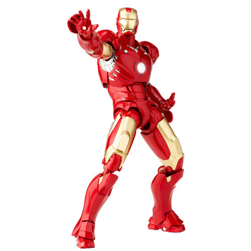 中古】(本体A-/箱B)特撮リボルテック No.036 アイアンマン