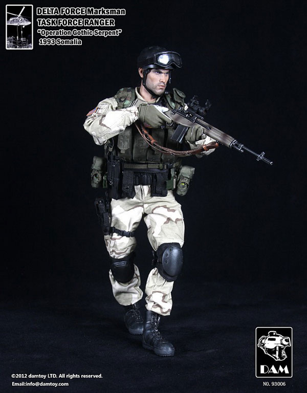 1/6 デルタフォース マークスマン タスクフォース レンジャー