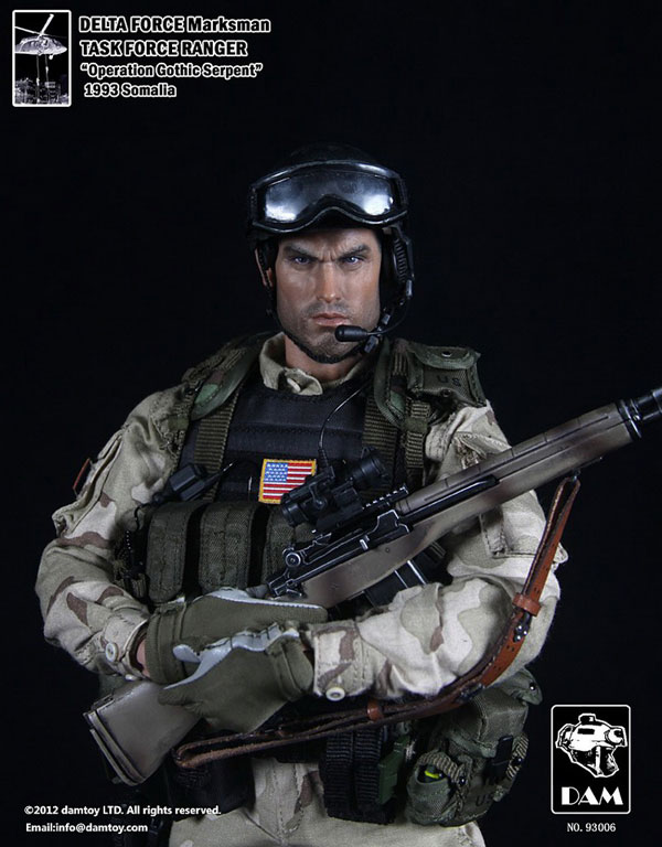 1/6 12インチ デルタフォース マークスマン タスクフォース 1/6 デルタフォース マークスマン タスクフォース レンジャー