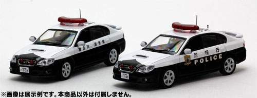 レイズ 1/43 スバル レガシィ B4 2.0GT 2007 警視庁高速道路交通警察隊