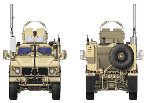 1/35 M-ATV MRAP 対地雷装甲機動車 プラモデル[パンダホビー]《在庫切れ》