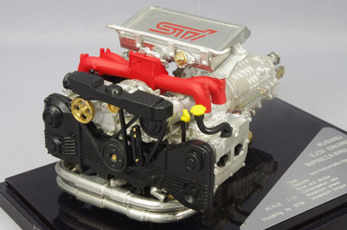 DTM 1/12 EJ20 エンジンモデル スバル インプレッサ WRX STI[キッド ...