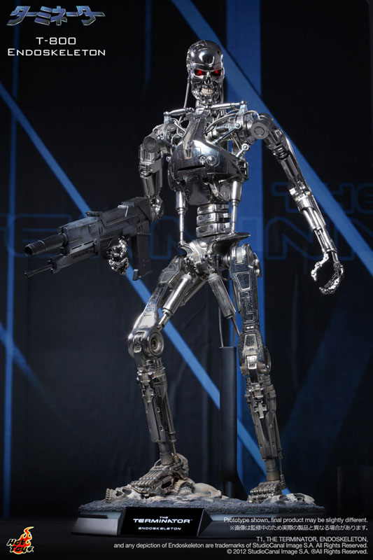 クオーター・スケール ターミネーター 1/4スケールフィギュア T-800エンドスケルトン 単品[ホットトイズ]《在庫切れ》