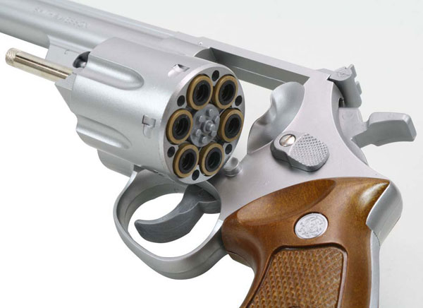 ホップアップエアリボルバー No.20 S＆W M629 8インチ ステンレス