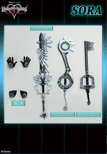キングダムハーツ 3D プレイアーツ改 ソラ トロン：レガシー ver. キングダムハーツ 3D プレイアーツ改 ソラ トロン：レガシー ver