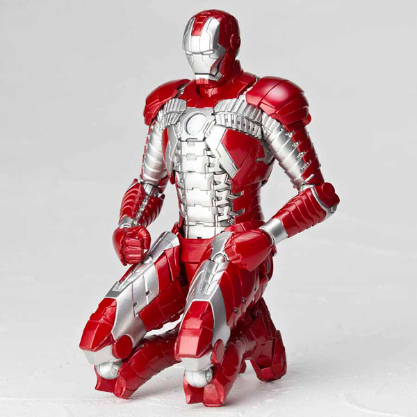 海洋堂 - 特撮リボルテック　アイアンマンフィギュアＮｏ.041アイアンマンマーク5海洋堂製 Amazon.com: Sci-Fi Revoltech 041 Iron Man Mark V Action