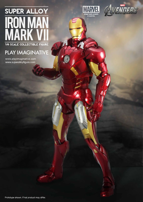 アイアンマン スーパーアロイ 1/6スケールコレクティブルフィギュア 