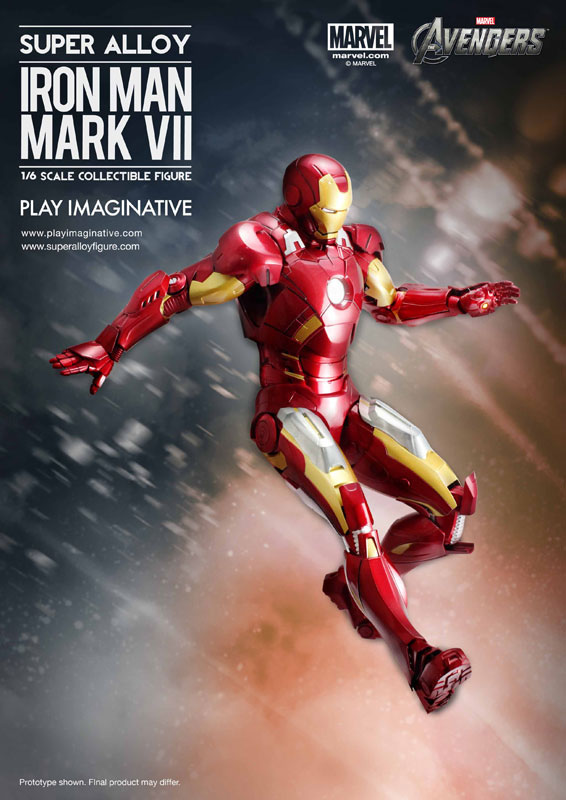 アイアンマン スーパーアロイ 1/6スケールコレクティブルフィギュア 