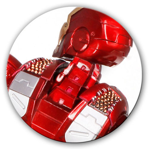 1/9 アベンジャーズ アイアンマン Mk.VII 戦闘バージョン(塗装済キット 