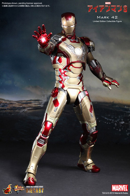 【ムービー・マスターピース】 『アイアンマン３』アイアンマン・マーク４２ ムービー・マスターピース DIECAST】『アイアンマン3』1/6