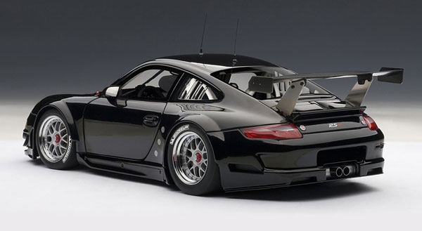 ダイキャスト・モデルカー 1/18 ブラック ポルシェ 911 （997） GT3