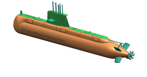 ショーケースモデルズ プラモデル 1/350 オーストラリア海軍 HMAS コリンズ級潜水艦“コリンズ” TOY-SCL2-20568_10.jpg