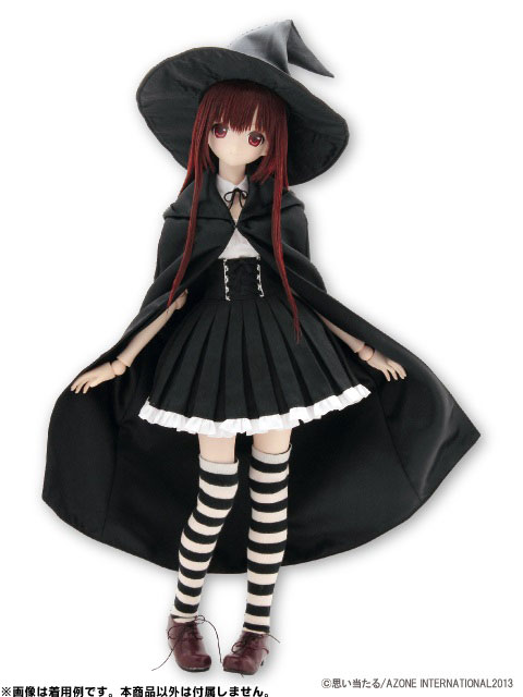 アゾン50cmドール用コスチューム 50 魔法使いになる方法 set ブラック