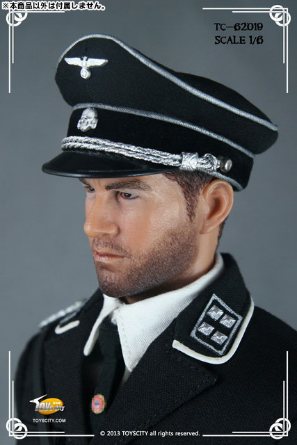s&g製 親衛隊黒服 トイズシティ 1/6 ドイツ ナチ党 武装親衛隊 将校 黒制服 セット