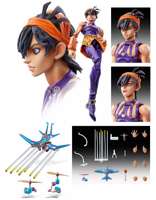 超像可動 ジョジョの奇妙な冒険 第五部 44.ナランチャ・ギルガ&エアロスミス 完成品フィギュア FIGURE-002096_05.jpg