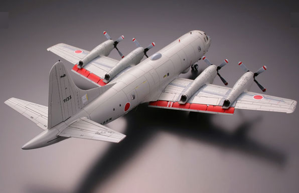 技MIX 航空機シリーズ 技AC302 1/144 海上自衛隊 OP-3C 第81航空隊